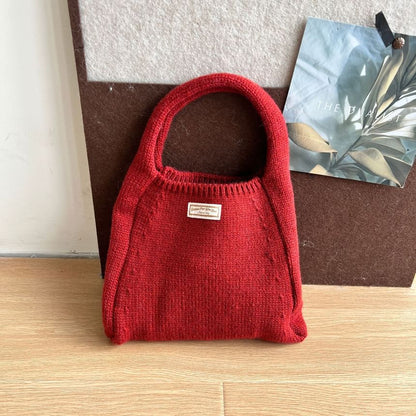 Bag Knit Tote Plain