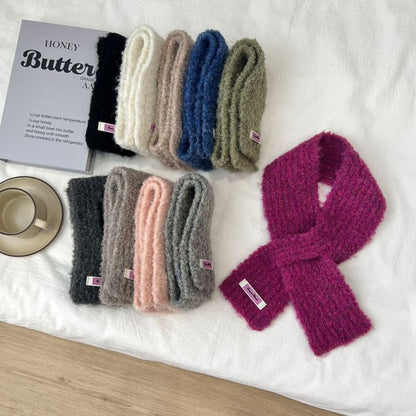 Scarf Light Cross Knit Criss