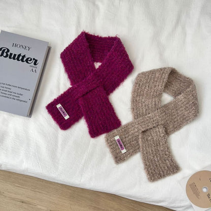 Scarf Light Cross Knit Criss