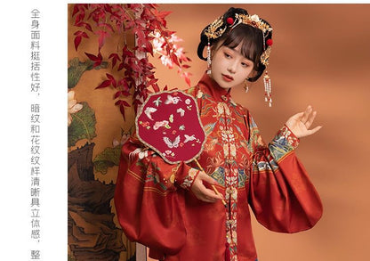 Patterned Hanfu Costume Set