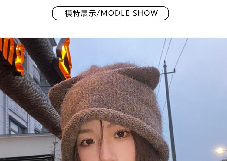 Cat Ear Earflap Hat