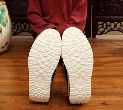 Slip Embroidered Ons Platform