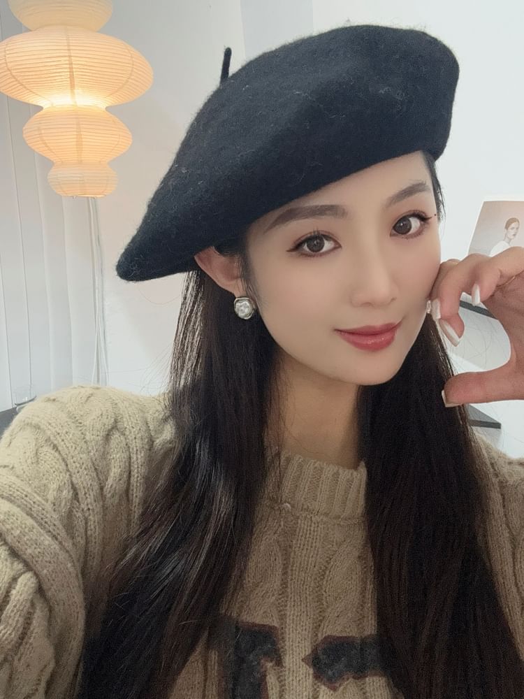 Faux Stud Irregular Pearl Ear