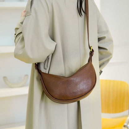 Crossbody Leather Bag Faux