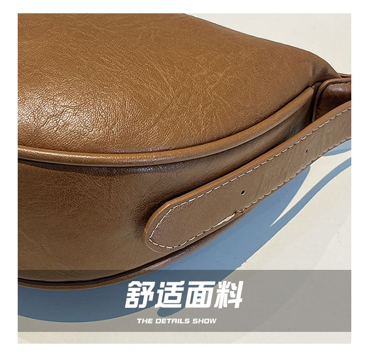 Crossbody Leather Bag Faux