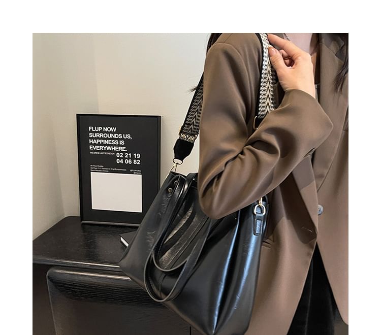 Tote Bag Leather Faux