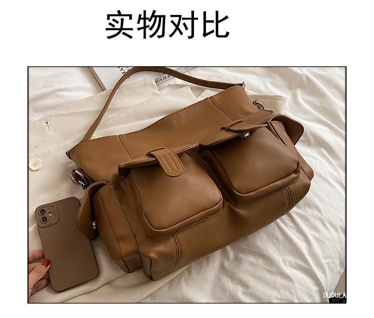 Leather Bag Faux Tote
