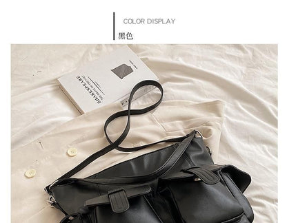 Leather Bag Faux Tote