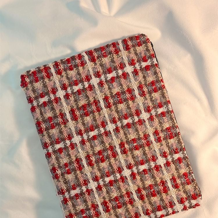 Knit Case iPad Plaid