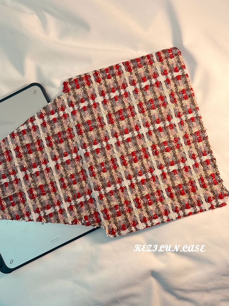 Knit Case iPad Plaid