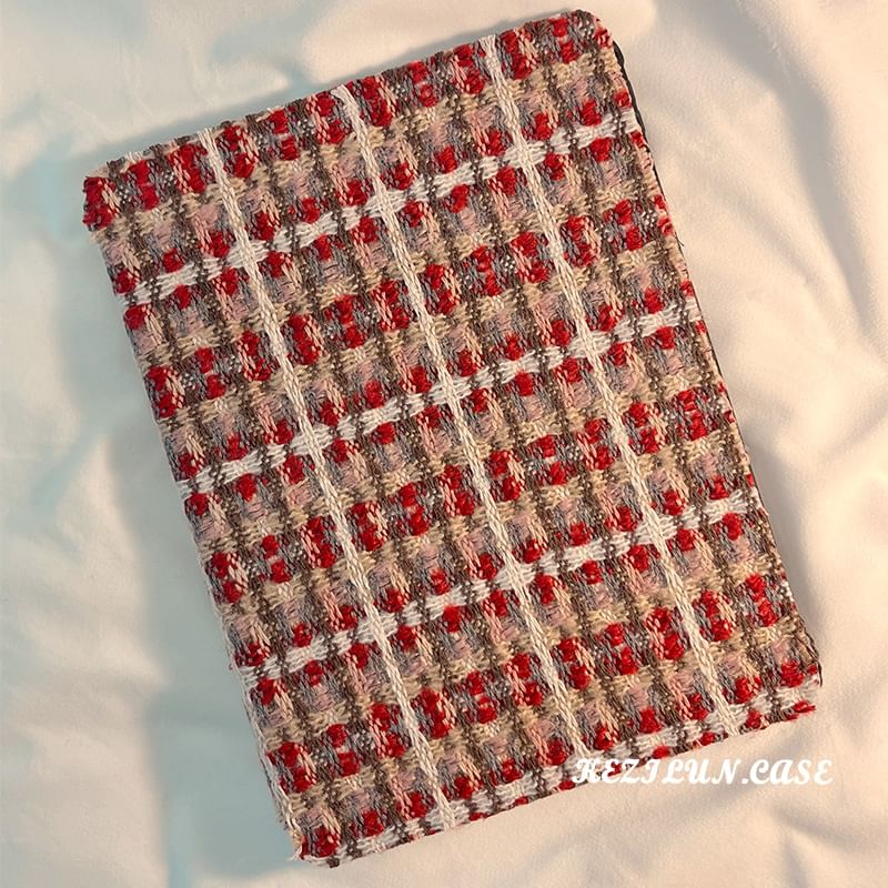 Knit Case iPad Plaid