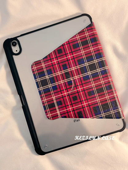 Plaid iPad Case