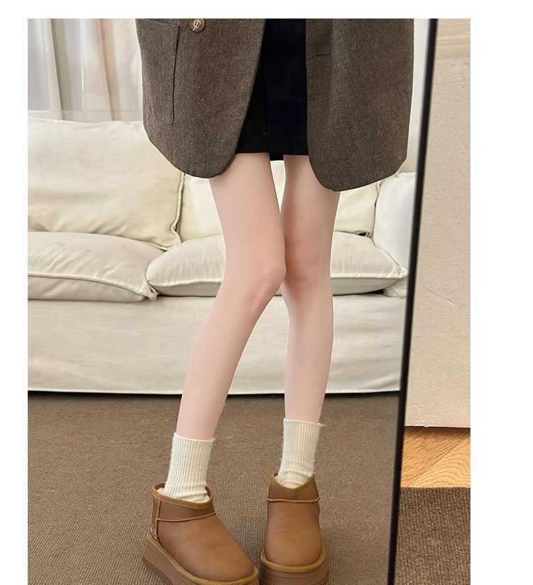 Ankle Snow Platform Boots