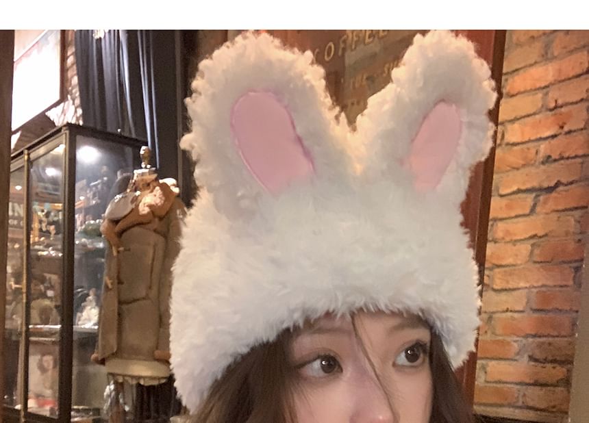 Chenille Hat Ear Rabbit