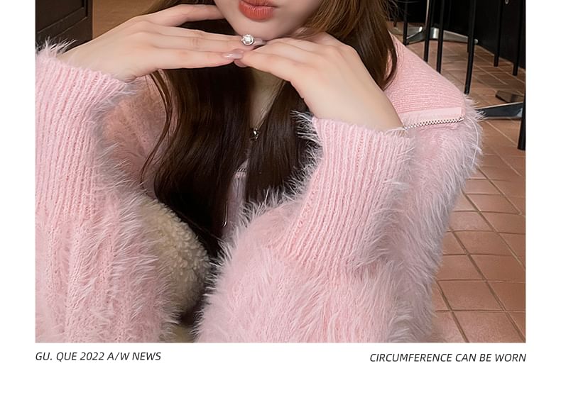 Chenille Metal Cat Plate Ear Hat