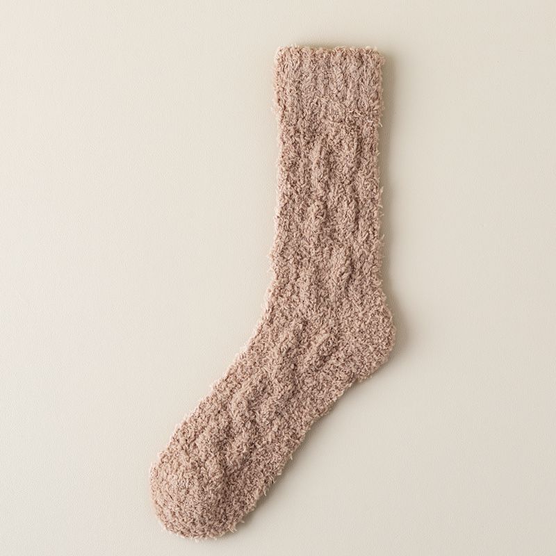 Plain Fleece Socks