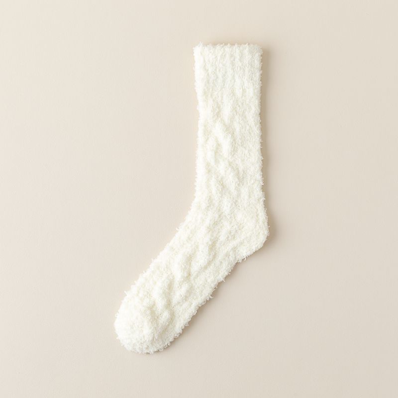 Plain Fleece Socks