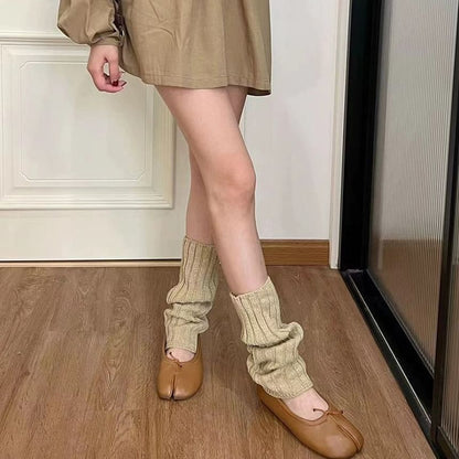 Jambières côtelées