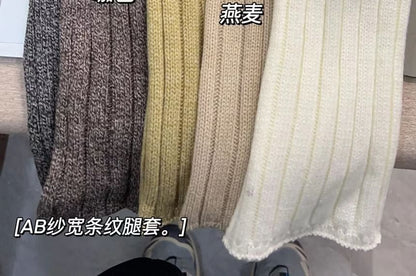 Jambières côtelées