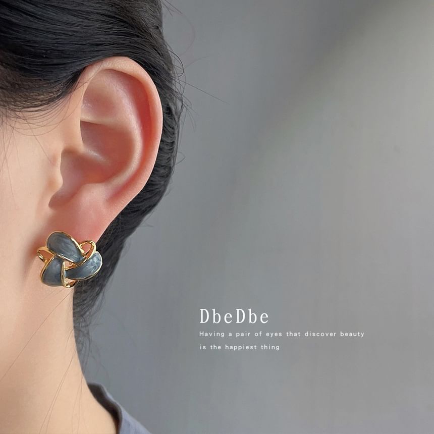 Floral Alloy Ear Cuff Glaze