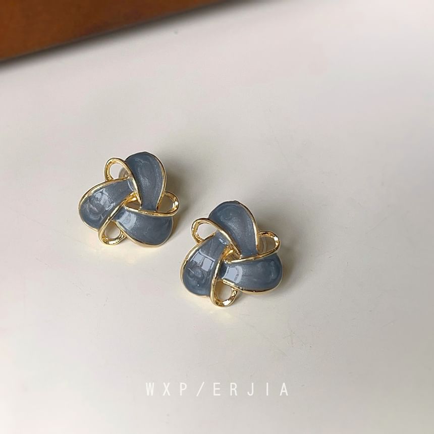 Floral Alloy Ear Cuff Glaze