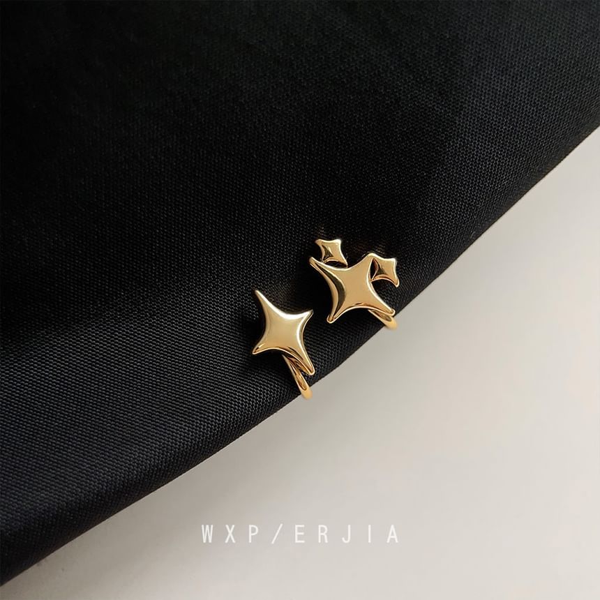 Alloy Star Asymmetrical Cuff Ear