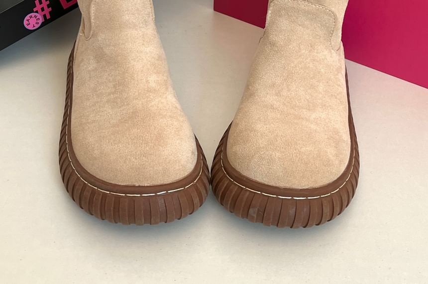 Platform Short Snow Boots