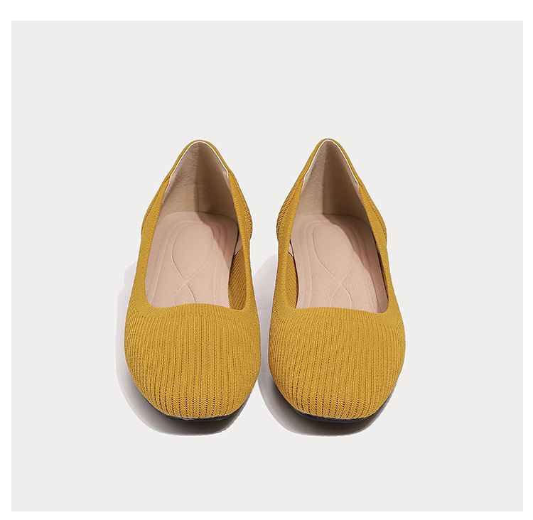 Woven Plain Flats