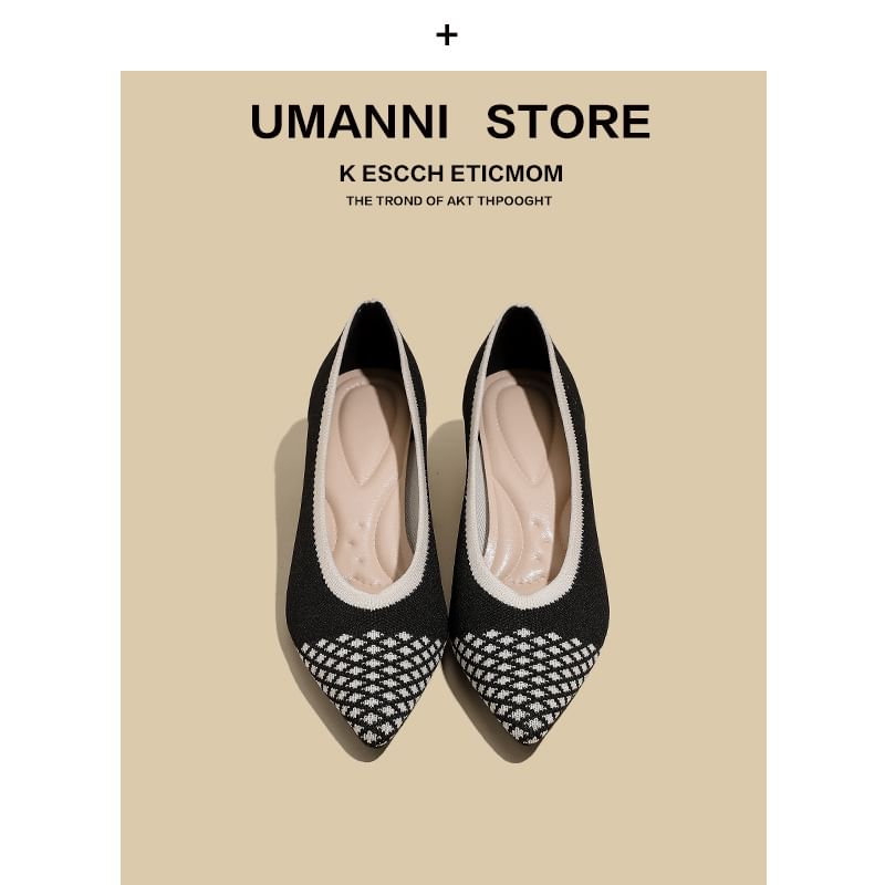 Kitten-Heel Pointed Pumps