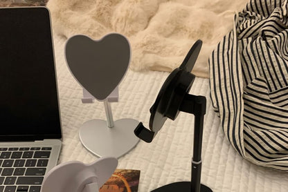 Heart Plastic Desktop Phone Stand