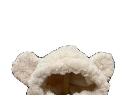Trapper Bear Ear Hat Fleece