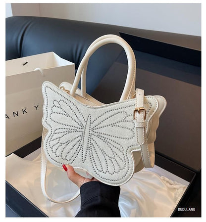 Studded Bag Butterfly Crossbody