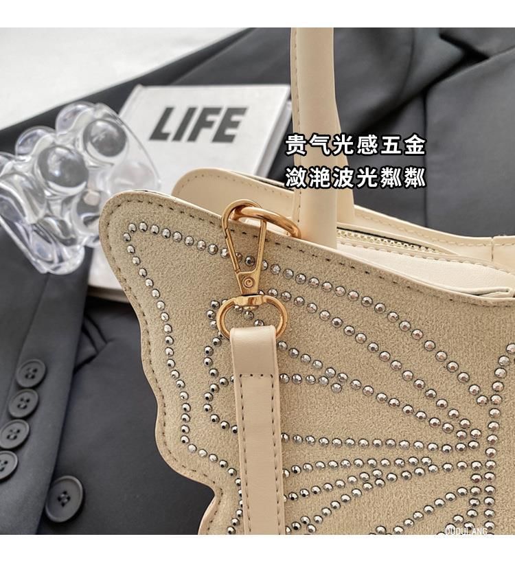 Studded Bag Butterfly Crossbody