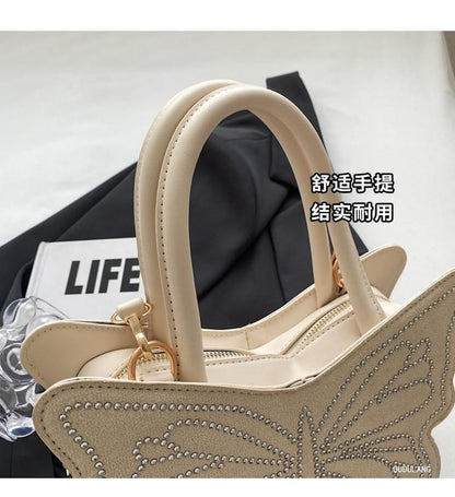 Studded Bag Butterfly Crossbody