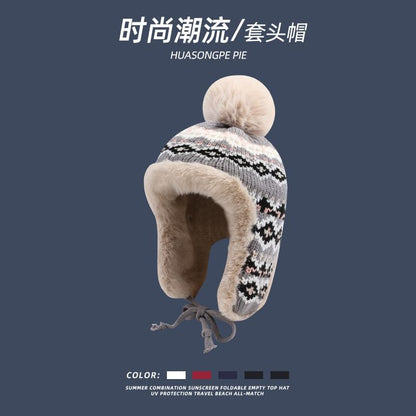 Patterned Hat Trapper