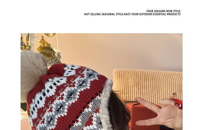 Patterned Hat Trapper