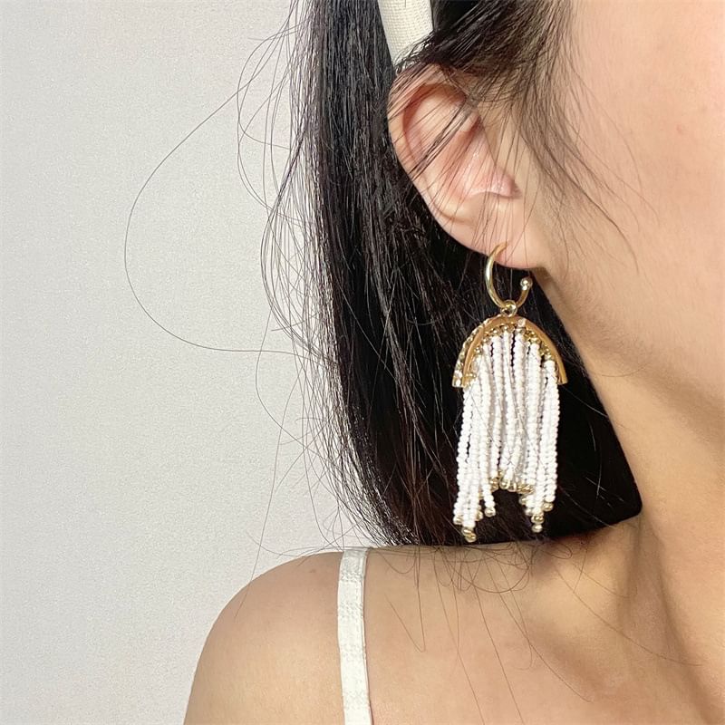 Earring Fringed Beaded
