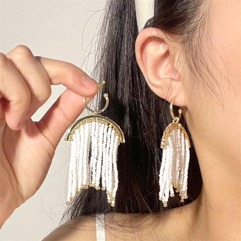 Earring Fringed Beaded