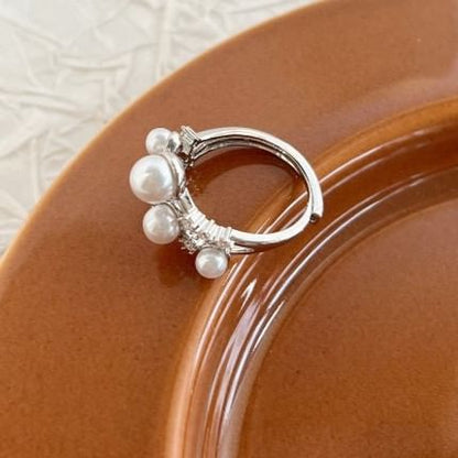 Ring Pearl Faux