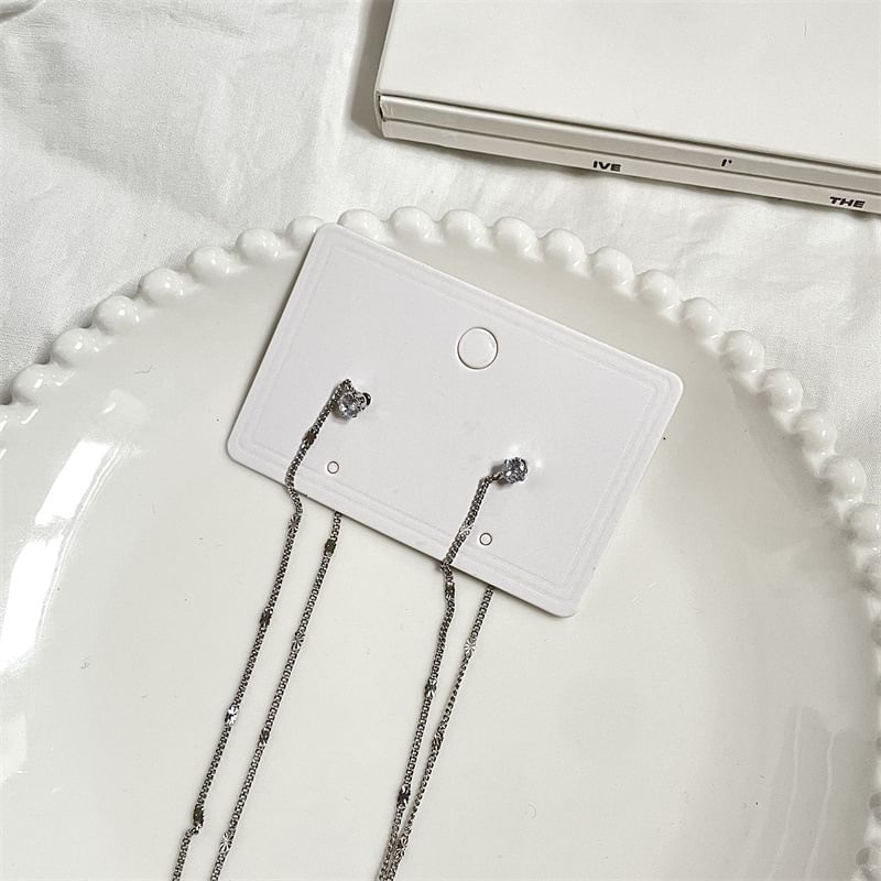 Threader Earring Rhinestone