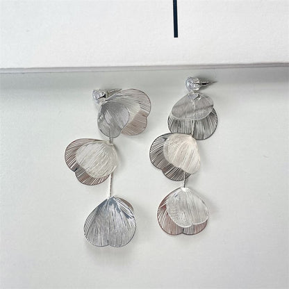 Earring Metallic Drop