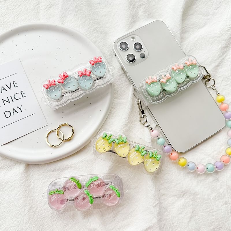 Clip Lanyard Phone (Various for Designs) Fruit