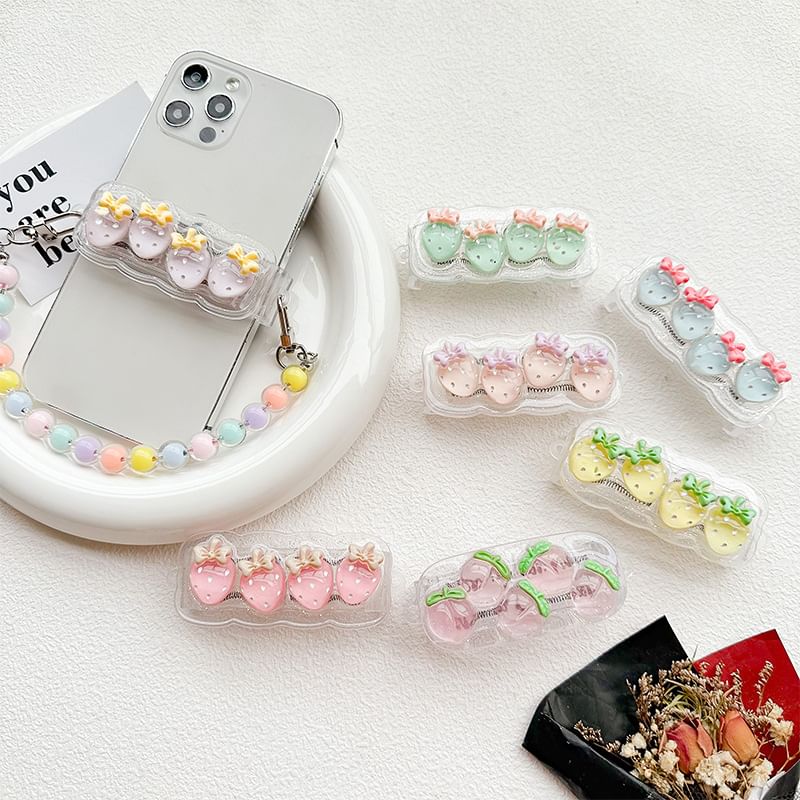 Clip Lanyard Phone (Various for Designs) Fruit