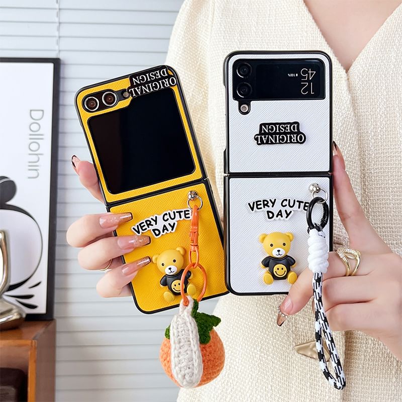 Cazee Lettering Bear Lettering Phone Case – Wonderland Case
