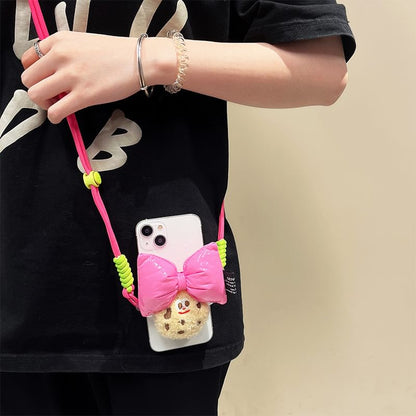 Cookie Set / Lanyard Bow Phone Clip
