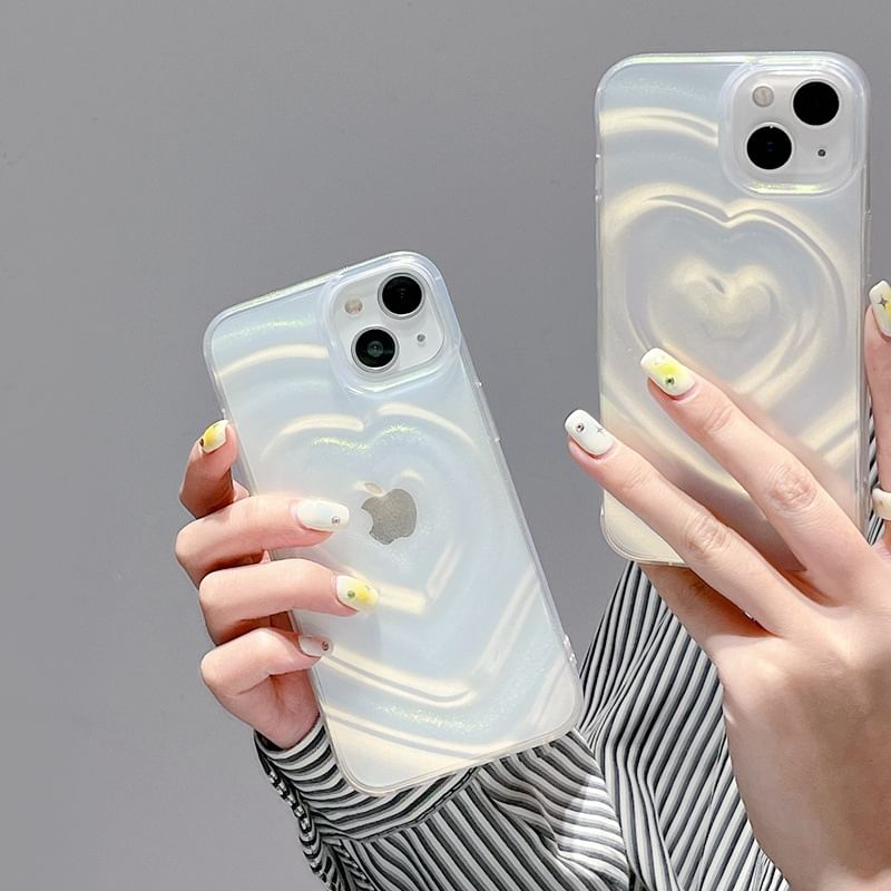 Heart Holographic Phone Case