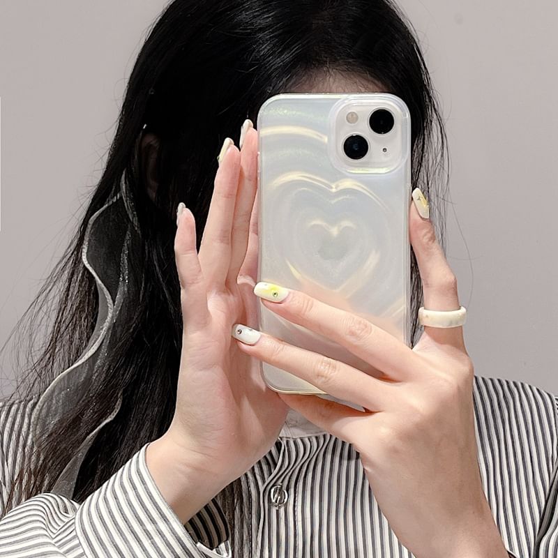 Heart Holographic Phone Case