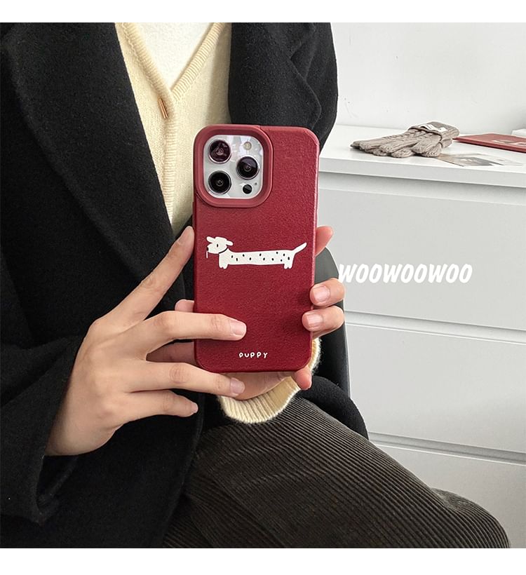 Case Phone Bell Dog Pom