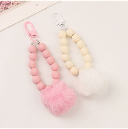 Pom Pom Key Chain