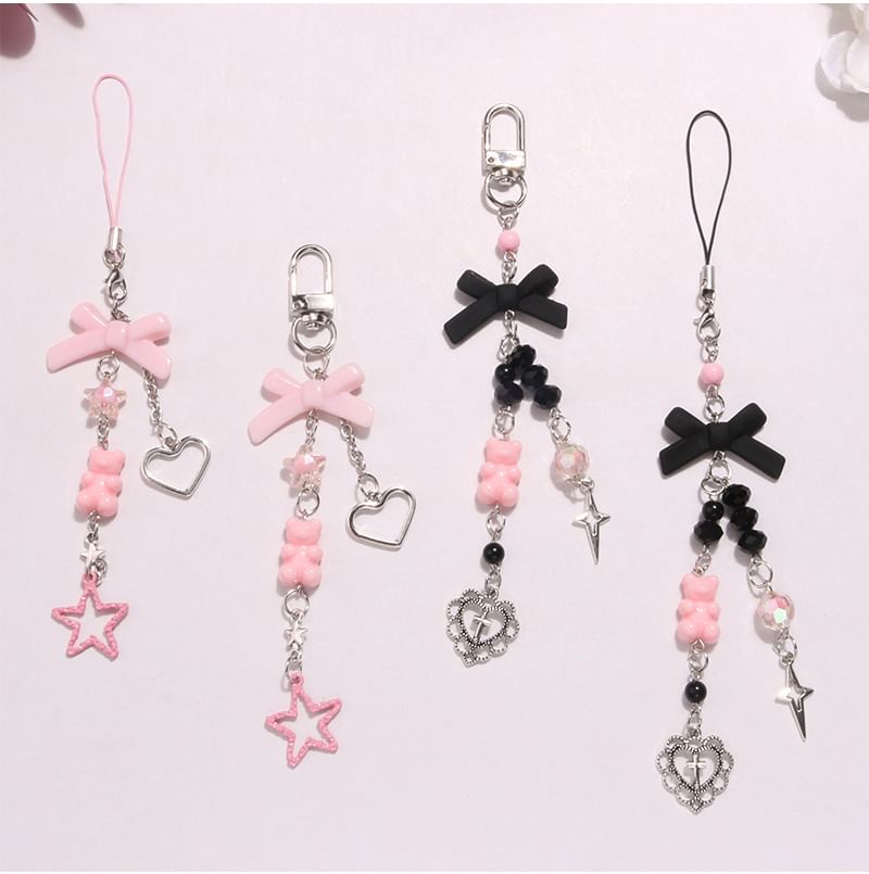 Ribbon Phone Strap / Keychain